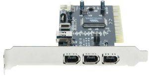 KONIG CMP-FW1394/3P FIREWIRE IEEE 1394 PCI CONTROLLER