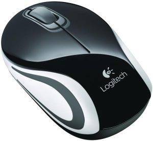 LOGITECH 910-002736 WIRELESS MINI MOUSE M187 BLACK