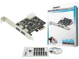 KONIG CMP-PCIE2USB3 PCI USB3.0 EXPRESS CARD