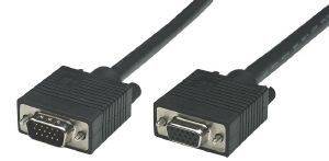 MANHATTAN 390644 SVGA EXTENSION CABLE HD15 TO HD15 M/F 3M