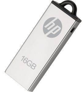 HP V220W 16GB USB FLASH DRIVE SOLID METAL DESIGN