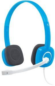 LOGITECH 981-000366 H150 STEREO HEADSET SKY BLUE