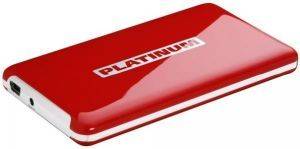 PLATINUM MY DRIVE 500GB 2.5\'\' USB2.0 RED