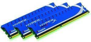 KINGSTON KHX1866C9D3K3/12GX 12GB (3X4GB) DDR3 PC3-15000 1866MHZ CL9 HYPERX TRIPLE CHANNEL KIT