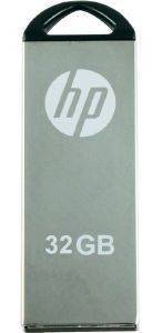 HP V220W 32GB USB FLASH DRIVE SOLID METAL DESIGN