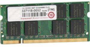 TRANSCEND TS1GAP667S 1GB SO-DIMM DDR2 PC2-5300 667MHZ