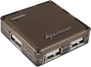 SHARKOON SQUARE HUB BLACK SHARKOON SQUARE HUB BLACK