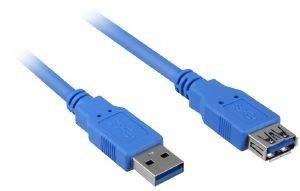 SHARKOON USB3.0 EXTENSION CABLE 3M BLUE