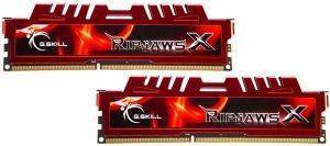 G.SKILL F3-12800CL9D-8GBXL 8GB (2X4GB) DDR3 PC3-12800 1600MHZ RIPJAWSX DUAL CHANNEL KIT G.SKILL F3-12800CL9D-8GBXL 8GB (2X4GB) DDR3 PC3-12800 1600MHZ RIPJAWSX DUAL CHANNEL KIT
