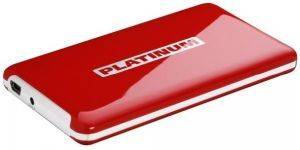 PLATINUM MY DRIVE 320GB 2.5\'\' USB2.0 RED