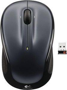 LOGITECH 910-002443 M325 WIRELESS MOUSE DARK SILVER