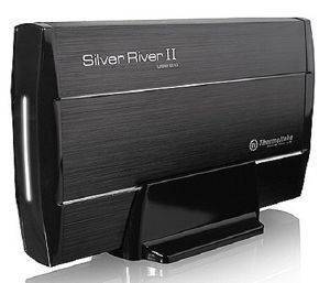 THERMALTAKE ST0017ED SILVER RIVER II 3.5\'\' SATA HDD ENCLOSURE USB2.0 BLACK