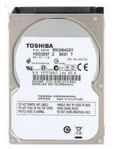 TOSHIBA MK3264GSY 320GB 2.5\'\' SATA TOSHIBA MK3264GSY 320GB 2.5\'\' SATA