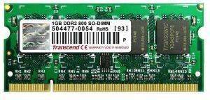 TRANSCEND JM800QSU-1G 1GB SO-DIMM DDR2 PC2-6400 800MHZ