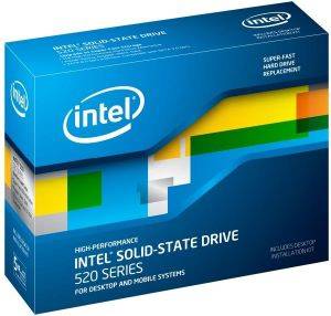 INTEL 520 SERIES SSDSC2CW180A3B 180GB SSD 2.5\'\' MLC RETAIL