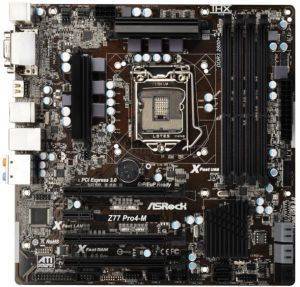 ASROCK Z77 PRO4-M