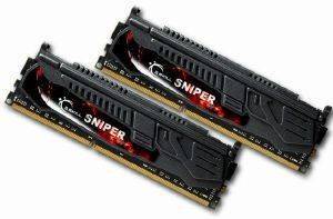 G.SKILL F3-10666CL9D-8GBSR 8GB (2X4GB) DDR3 PC3-10666 1333MHZ SNIPER DUAL CHANNEL KIT G.SKILL F3-10666CL9D-8GBSR 8GB (2X4GB) DDR3 PC3-10666 1333MHZ SNIPER DUAL CHANNEL KIT