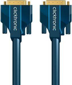 CLICKTRONIC HC230 DVI-D CABLE 1M CASUAL CLICKTRONIC HC230 DVI-D CABLE 1M CASUAL