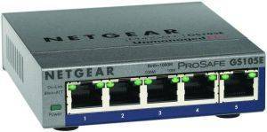 NETGEAR GS105E 5-PORT GIGABIT SWITCH