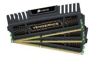 CORSAIR CMZ12GX3M3A1600C9 VENGEANCE 12GB (3X4GB) PC3-12800 TRIPLE CHANNEL KIT