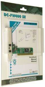 DAWICONTROL DC-FW400 SE FIREWIRE CONTROLLER PCI BULK