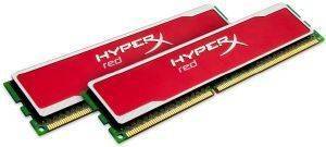 KINGSTON KHX13C9B1RK2/8 8GB (2X4GB) DDR3 1333MHZ HYPERX RED SERIES DUAL CHANNEL KIT KINGSTON KHX13C9B1RK2/8 8GB (2X4GB) DDR3 1333MHZ HYPERX RED SERIES DUAL CHANNEL KIT