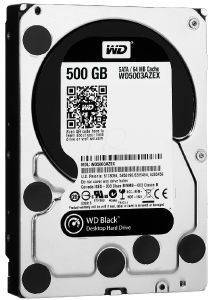 WESTERN DIGITAL WD5003AZEX 500GB CAVIAR BLACK SATA3