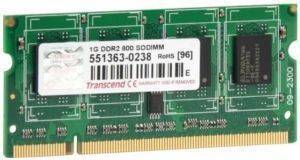 TRANSCEND TS1GAP325 1GB SO-DIMM DDR2 PC2-6400 800MHZ