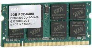 GEIL GX2S6400-2GBA 2GB SO-DIMM DDR2 PC2-6400 800MHZ GEIL GX2S6400-2GBA 2GB SO-DIMM DDR2 PC2-6400 800MHZ