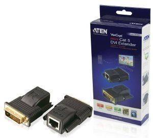 ATEN VE066-AT MINI CAT5 DVI EXTENDER ATEN VE066-AT MINI CAT5 DVI EXTENDER