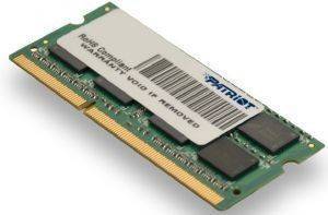 PATRIOT PSD34G13332S 4GB SO-DIMM SIGNATURE DDR3 PC3-10600 1333MHZ PATRIOT PSD34G13332S 4GB SO-DIMM SIGNATURE DDR3 PC3-10600 1333MHZ