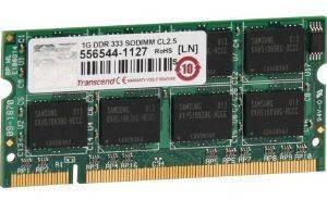 TRANSCEND TS1GAPG4333S 1GB SO-DIMM DDR PC-2700 333MHZ TRANSCEND TS1GAPG4333S 1GB SO-DIMM DDR PC-2700 333MHZ