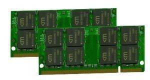 MUSHKIN 996577 4GB (2X2GB) SO-DIMM DDR2 PC2-6400 800MHZ DUAL CHANNEL KIT
