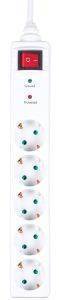 BANDRIDGE VPC6501GE 5-WAY SURGE PROTECTOR 1.5M BANDRIDGE VPC6501GE 5-WAY SURGE PROTECTOR 1.5M