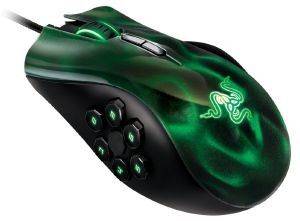 RAZER NAGA HEX GAMING MOUSE GREEN