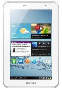 SAMSUNG GALAXY TAB II 7.0 P3110 WIFI GPS ICS ANDROID 4.0 8GB WHITE