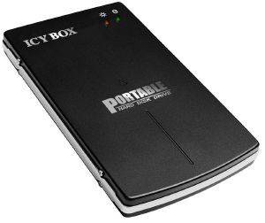 RAIDSONIC ICY BOX IB-250STU3-BH 2.5\'\' SATA HDD EXTERNAL ENCLOSURE USB3.0 BLACK
