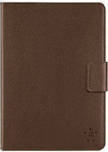 BELKIN F7N018VFC01 LEATHER TAB COVER WITH STAND FOR IPAD MINI BROWN