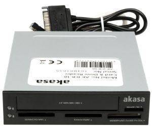 AKASA AK-ICR-10U3 BAYMASTER S CARD & DRIVE READER