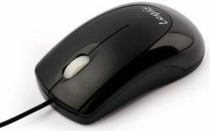 MODECOM LOGIC LM-10 USB MOUSE BLACK