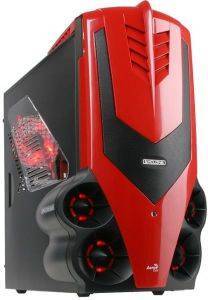 AEROCOOL SYCLONE II BLACK/RED