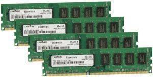 MUSHKIN 994017 DIMM 32GB DDR3-1333 QUAD ESSENTIALS SERIES