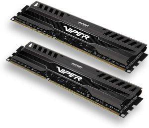 PATRIOT PV316G160C9K 16GB (2X8GB) DDR3 VIPER 3 SERIES PC3-12800 1600MHZ DUAL CHANNEL KIT PATRIOT PV316G160C9K 16GB (2X8GB) DDR3 VIPER 3 SERIES PC3-12800 1600MHZ DUAL CHANNEL KIT