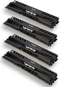 PATRIOT PV332G160C0QK 32GB (4X8GB) DDR3 VIPER 3 SERIES PC3-12800 1600MHZ QUAD CHANNEL KIT PATRIOT PV332G160C0QK 32GB (4X8GB) DDR3 VIPER 3 SERIES PC3-12800 1600MHZ QUAD CHANNEL KIT