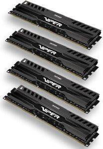 PATRIOT PV332G160C0QK 32GB (4X8GB) DDR3 VIPER 3 SERIES PC3-12800 1600MHZ QUAD CHANNEL KIT