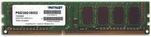 PATRIOT PSD38G16002 8GB DDR3 PC3-12800 1600MHZ SIGNATURE LINE