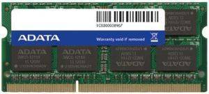 ADATA AD3S1600C4G11-R 4GB SO-DIMM DDR3 1600MHZ ADATA AD3S1600C4G11-R 4GB SO-DIMM DDR3 1600MHZ