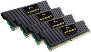 CORSAIR CML16GX3M4X1600C7 VENGEANCE LP XMP 16GB (4X4GB) PC3-12800 QUAD CHANNEL KIT BLACK