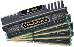 CORSAIR CMZ8GX3M4X1600C9 VENGEANCE XMP 8GB (4X2GB) PC3-12800 QUAD CHANNEL KIT