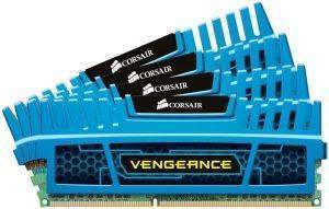 CORSAIR CMZ16GX3M4A1866C9B VENGEANCE BLUE 16GB (4X4GB) DDR3 1866 PC3-15000 QUAD CHANNEL KIT